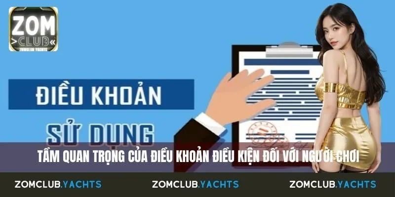Tầm quan trọng của điều khoản điều kiện đối với người chơi